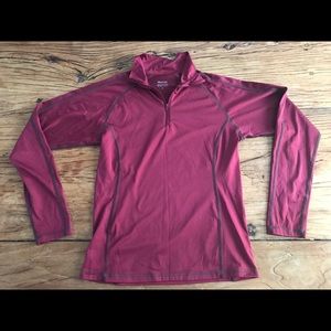 Marmot half-zip Long Sleeve running top - M